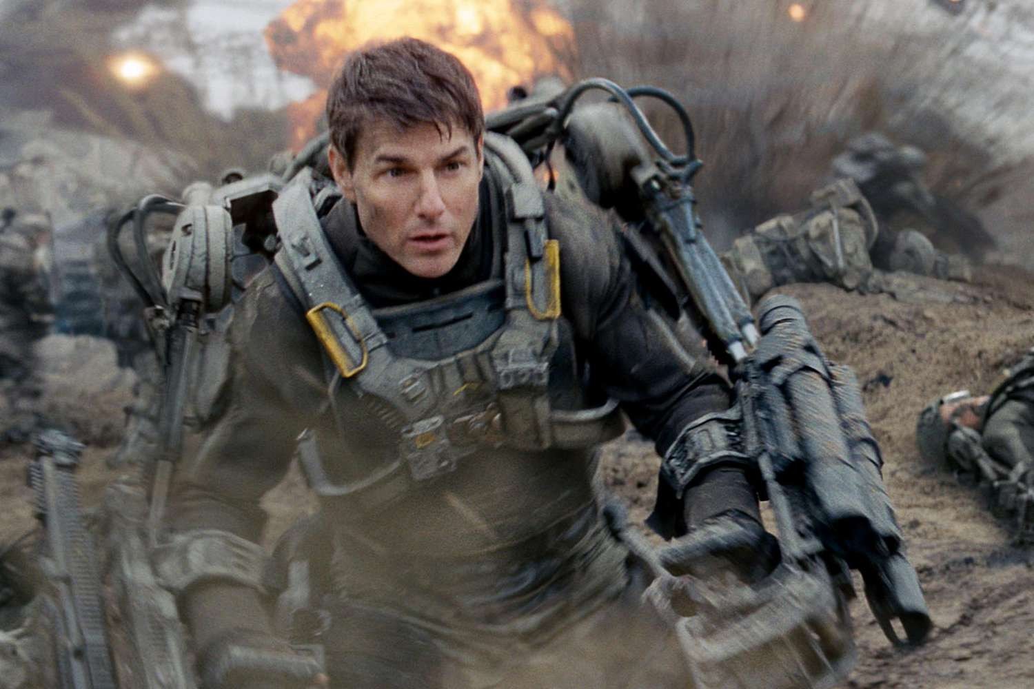 Tom Cruise in a still from Edge of Tomorrow