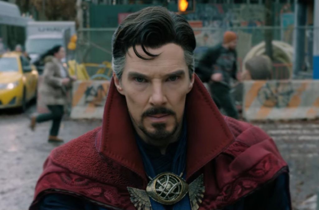 A scene from Doctor Strange in the Multiverse of Madness