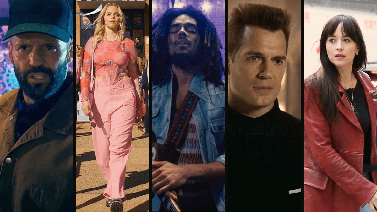 Top 5 films of 2024 - The Beekeeper, Mean Girls, Bob Marley: One Love, Argylle, and Madame Web