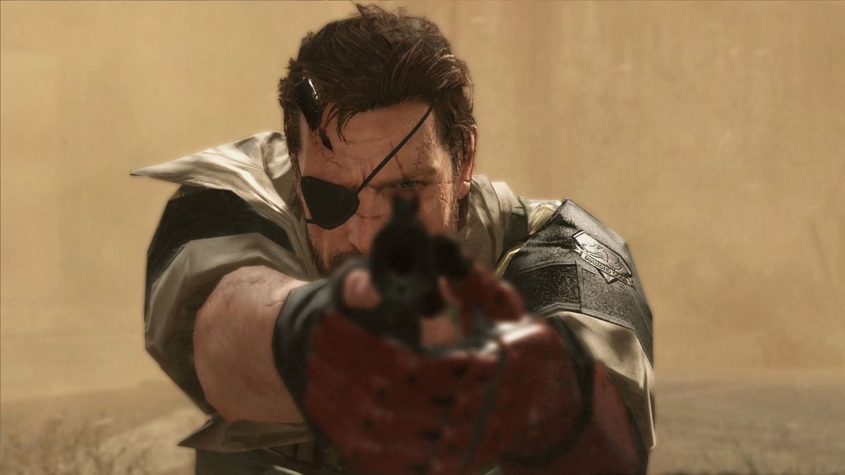 Solid Snake in Metal Gear Solid 5