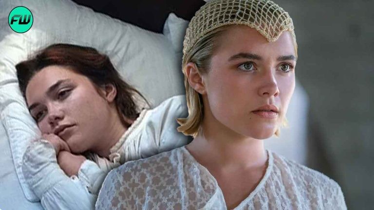 Florence Pugh Had To Overreact To Cover Up For Falling Asleep While Filming a Scene, Ended Up Being Reprimanded By the Director