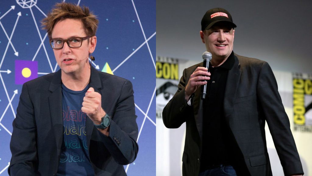 James Gunn and Kevin Feige