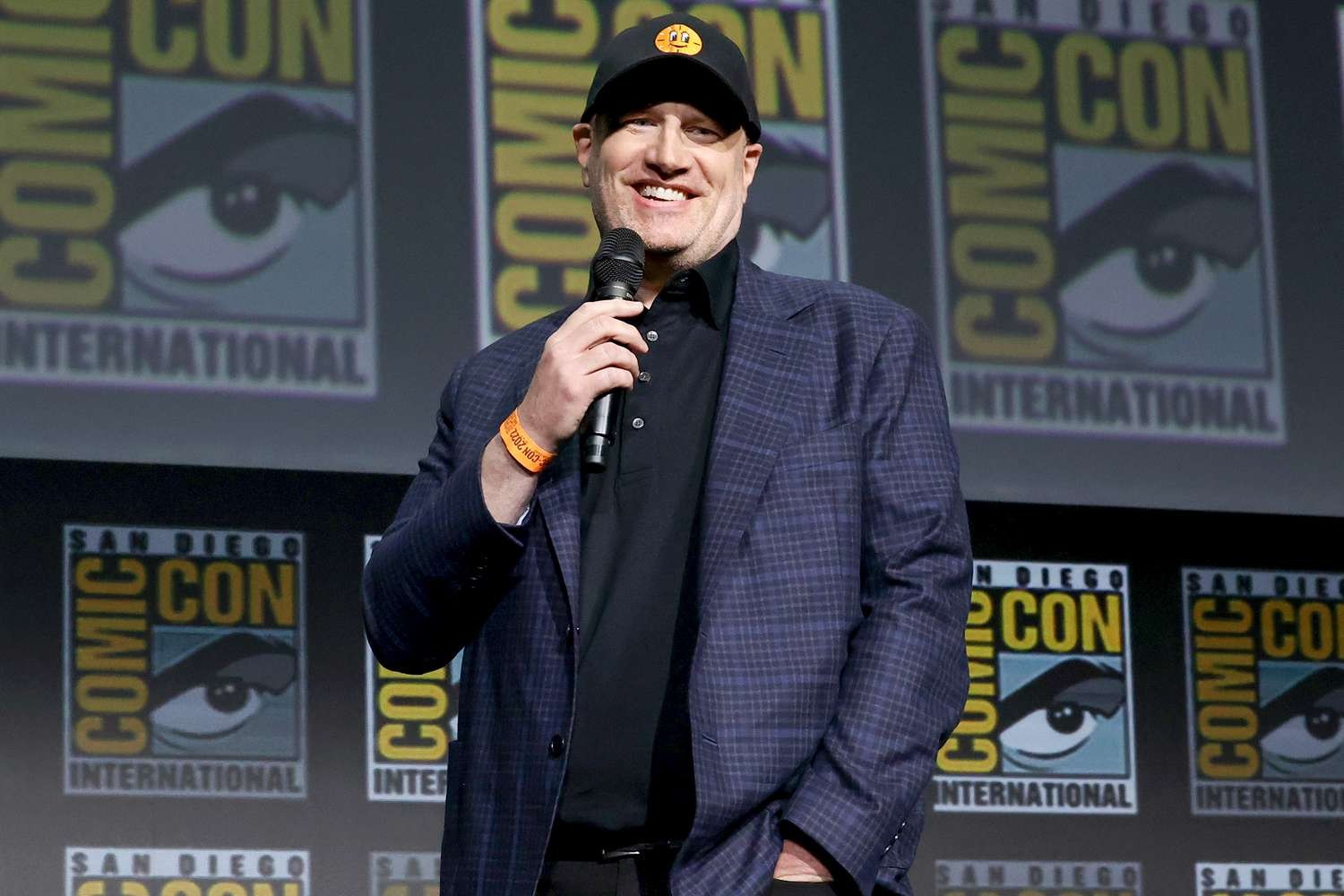 Kevin Feige at the 2022 Comic-Con Panel for Marvel Studios