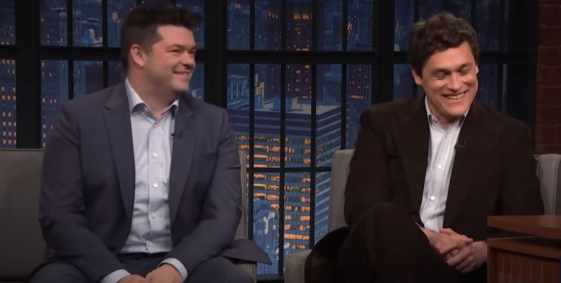 Phil Lord and Chris Miller | Photo: Screengrab/YouTube/Late Night with Seth Meyers