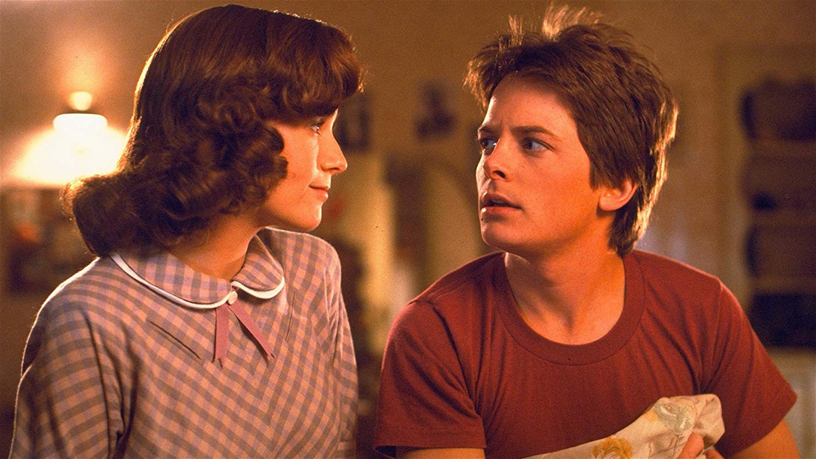 Michael J. Fox as Marty McFly in 1985's Back to the Future
