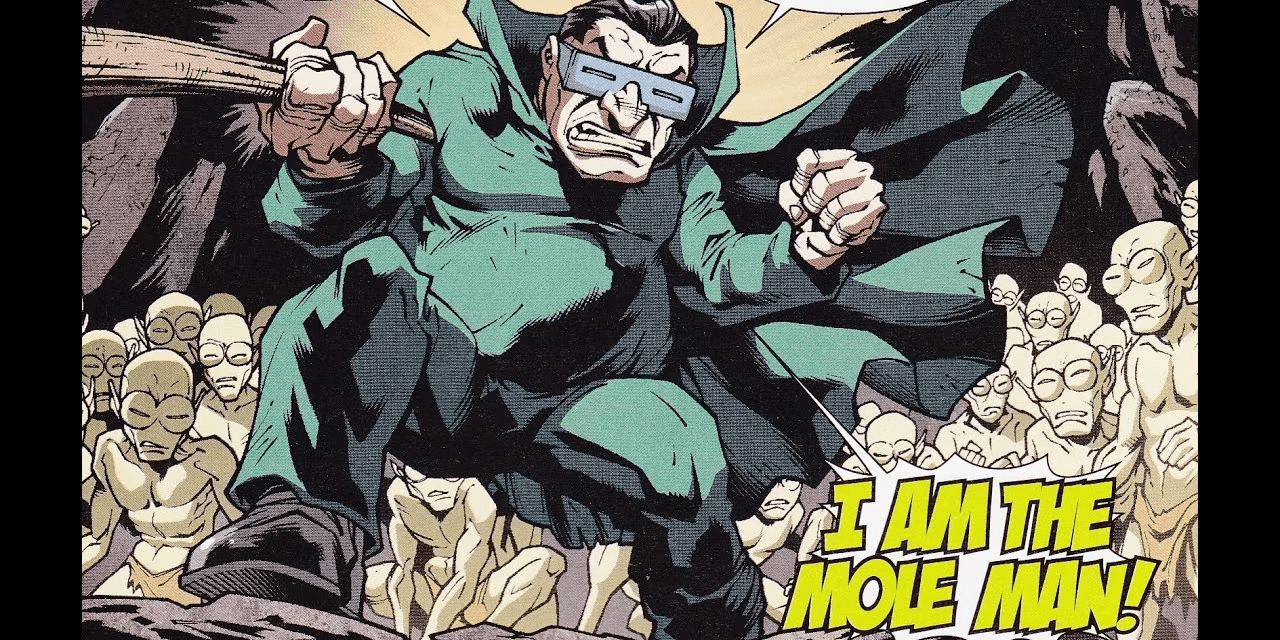 Fantastic Four villain Mole Man in Marvel Comics