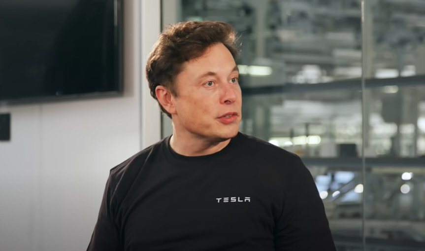 The Neuralink founder Elon Musk (image via Marques Brownlee)