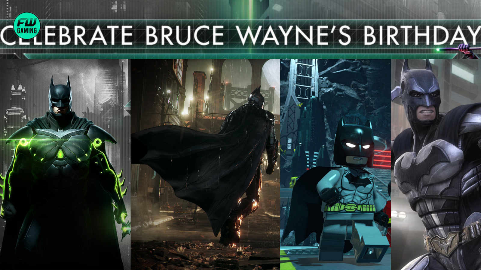 Celebrate Batman’s Birthday With Huge Savings on His Gaming Catalogue, and Give Yourself a Palette Cleanser From Suicide Squad: Kill the Justice League