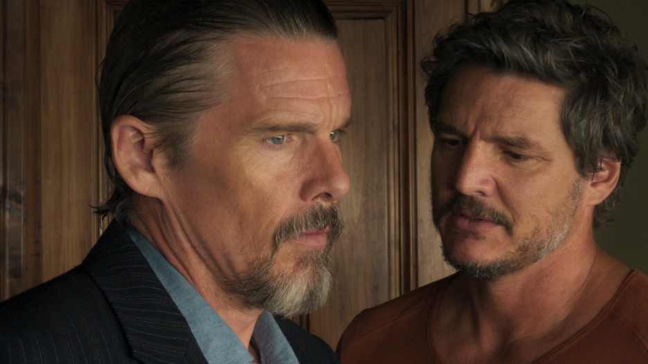 Pedro Pascal and Ethan Hawke in Pedro Almodóvar's Strange Way of Life