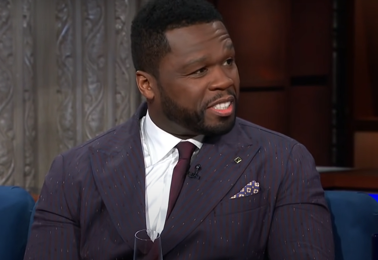 50 Cent Jackson via The Late Show