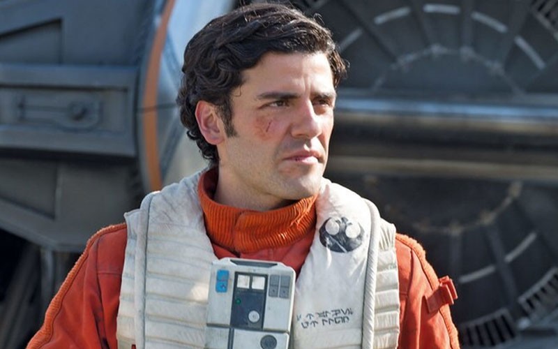 Oscar Isaac as Poe in Star Wars 