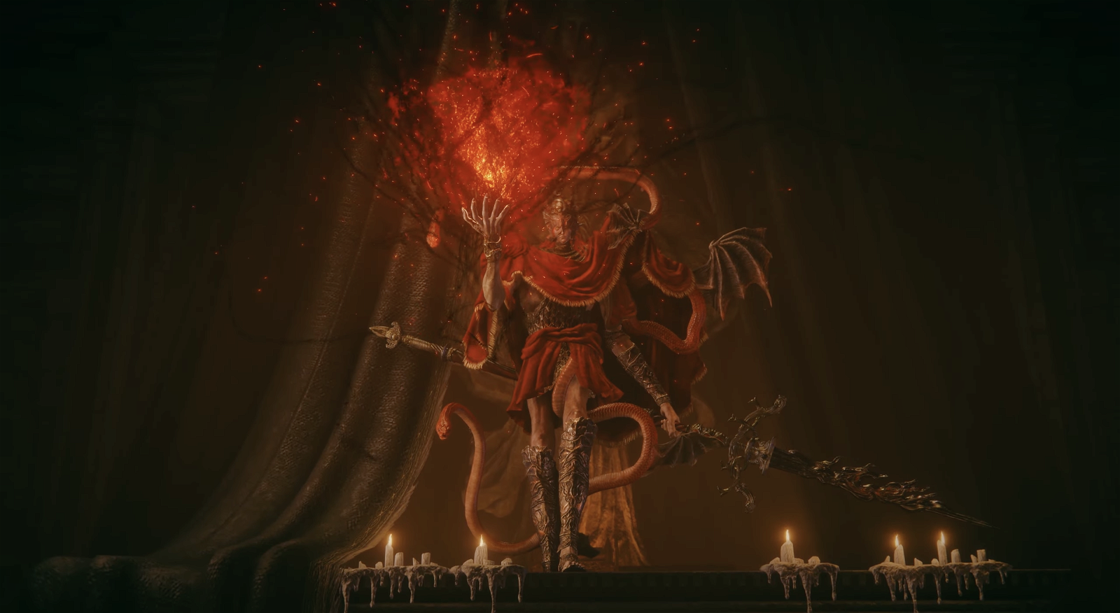 A lot of new enemies and elements will be introduced in the upcoming Shadow of the Erdtree DLC | A still from the Gameplay Trailer
