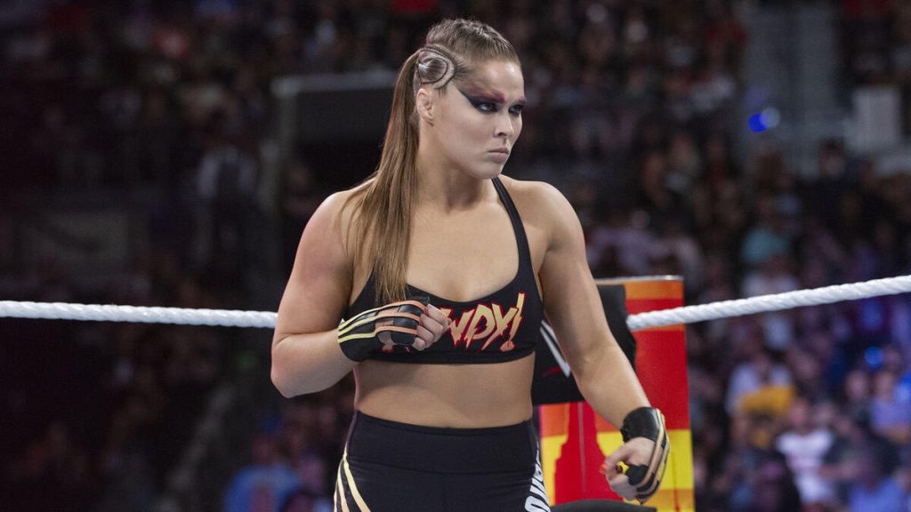 Wrestler Ronda Rousey