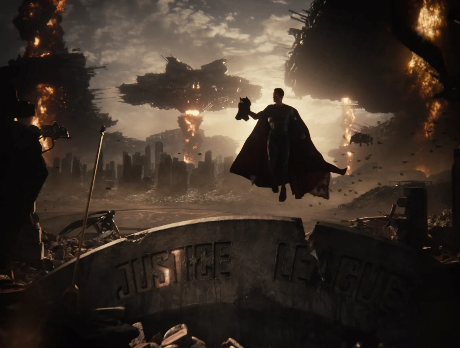 The Nightmare sequence from Zack Snyder's Justice League