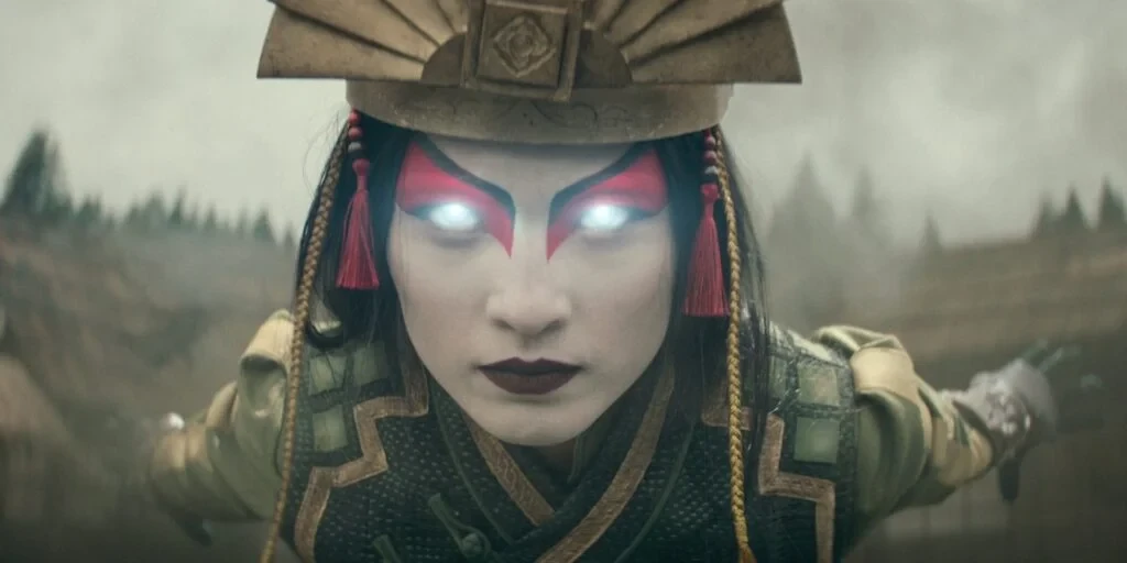 Yvonne Chapman as Avatar Kyoshi in Netflix's Avatar: The Last Airbender
