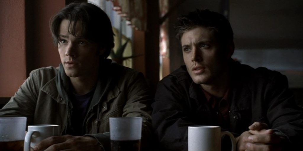 Jared Padalecki and Jensen Ackles in Supernatural (2005)