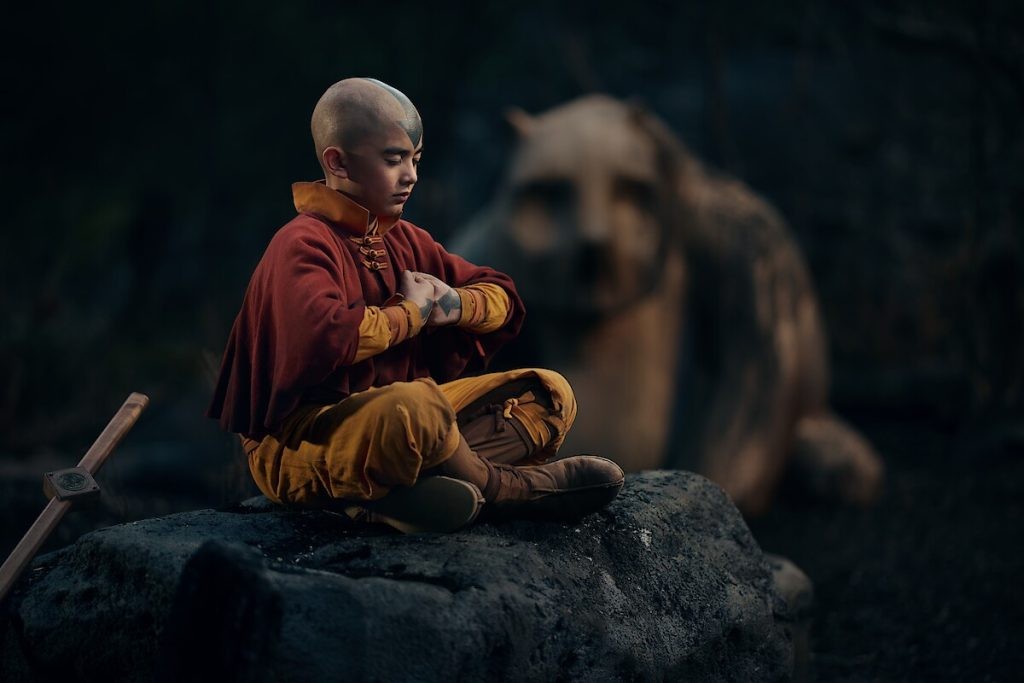 Aang in Avatar: The Last Airbender | Credits: Netflix
