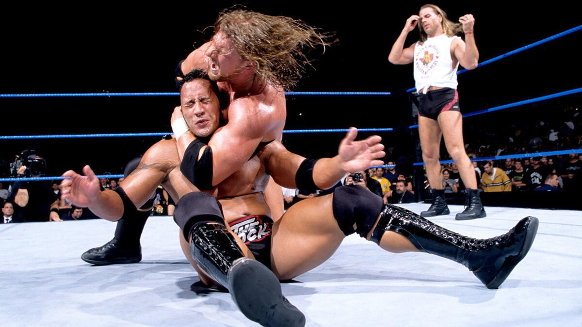 Triple H vs. The Rock - WWE Championship Match: SmackDown, 1999