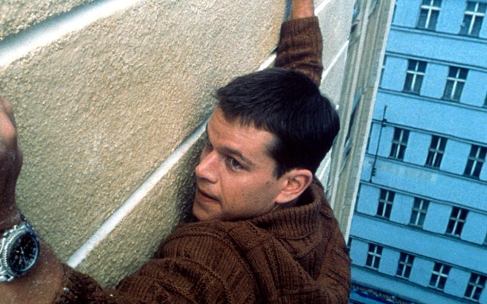 Matt Damon in a still from The Bourne Identity 