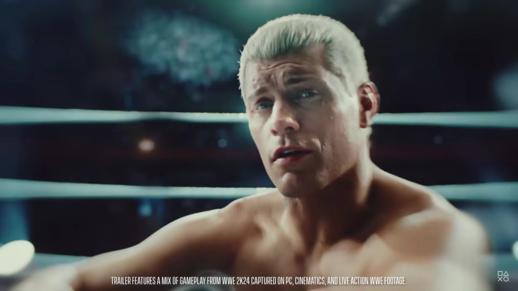 Cody Rhodes in WWE 2K24 is going to have a very unique look. 