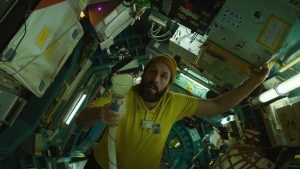 Adam Sandler as Jakub Procházka in Spaceman (2024)