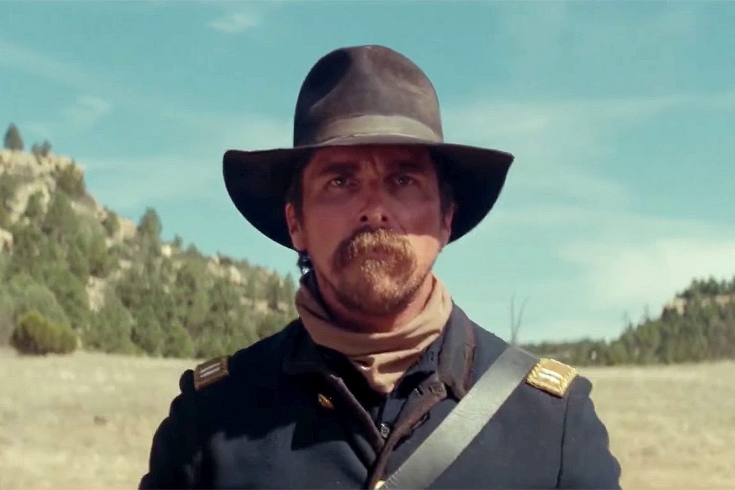 Christian Bale in 2017's Hostiles