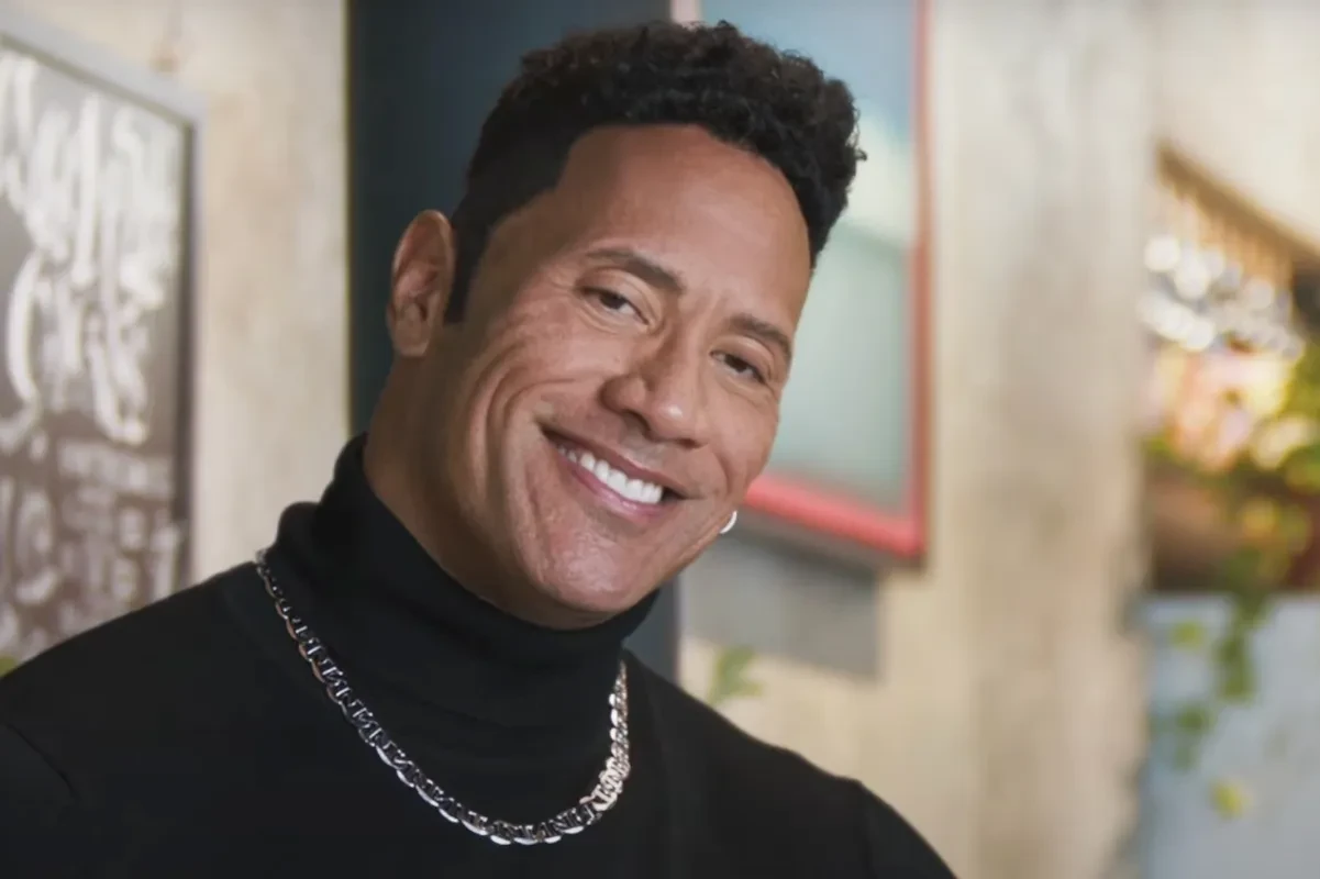 The Rock in a still from ZOA Energy drink commercial