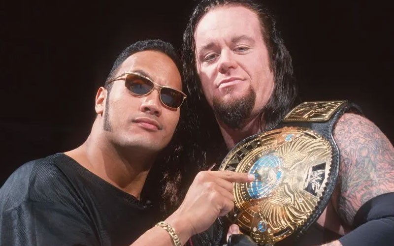 The Rock and The Undertaker during the Attitude Era 