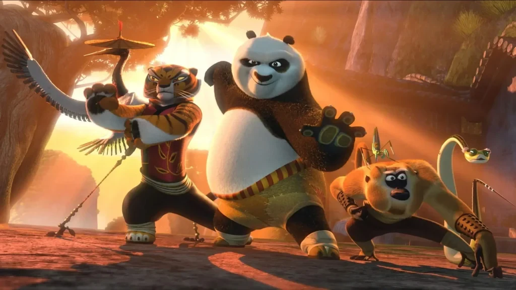 A still from Kung Fu Panda 4 (2024)