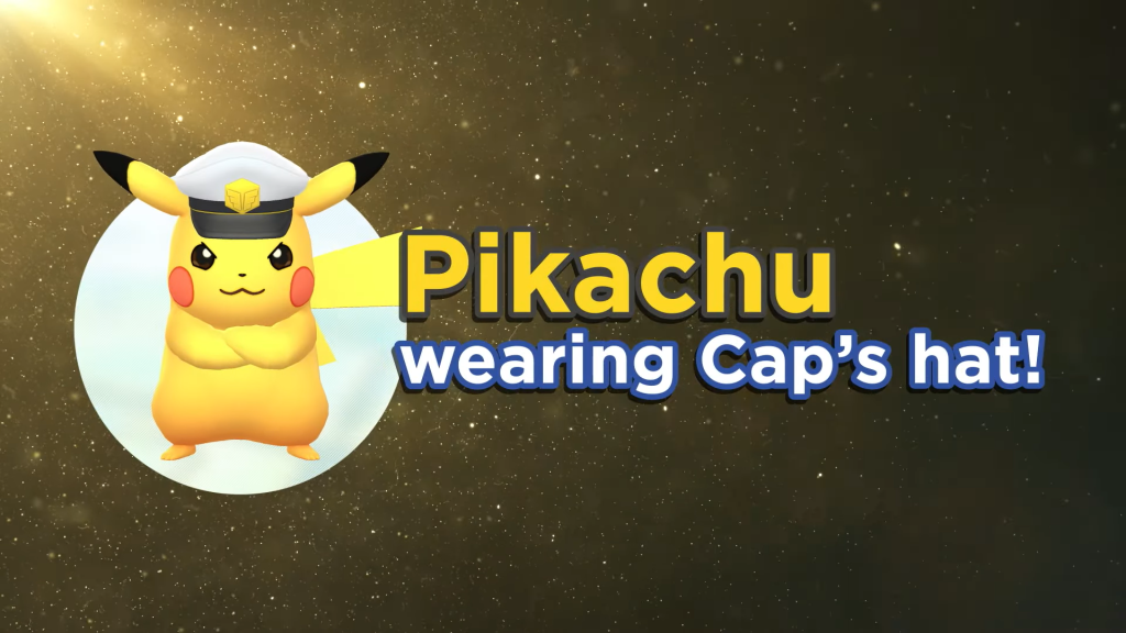 Captain Pikachi will arrive to Pokémon Go