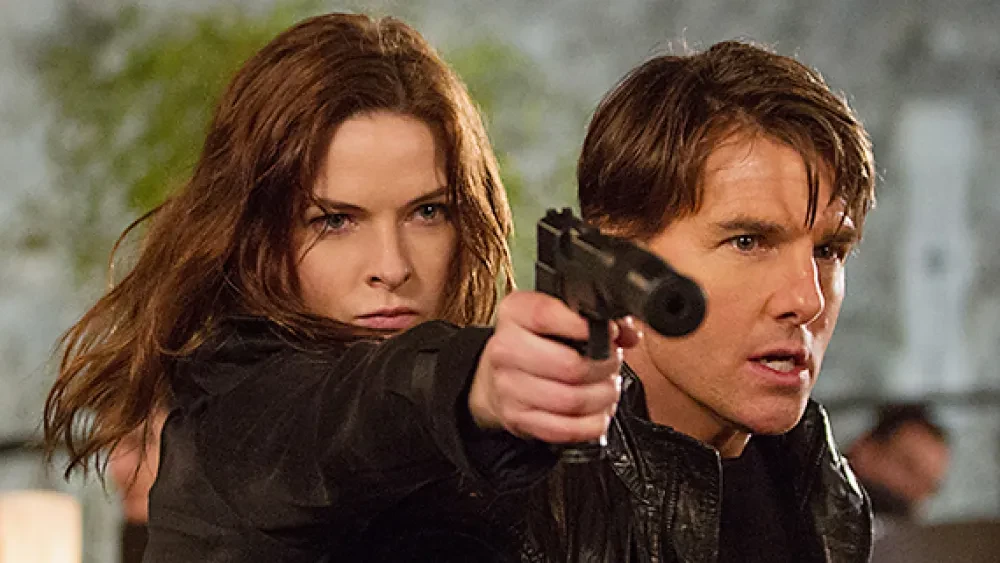 Rebecca Ferguson's co-star Tom Cruise berated his crew during one stressful filming schedule 