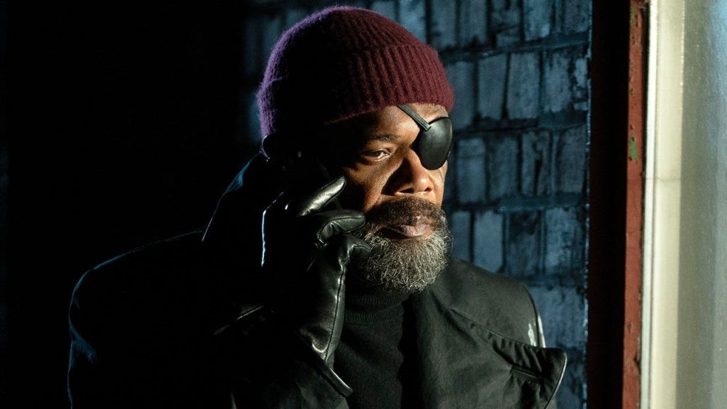 Samuel L. Jackson as Director Nick Fury in a still from Secret Invasion