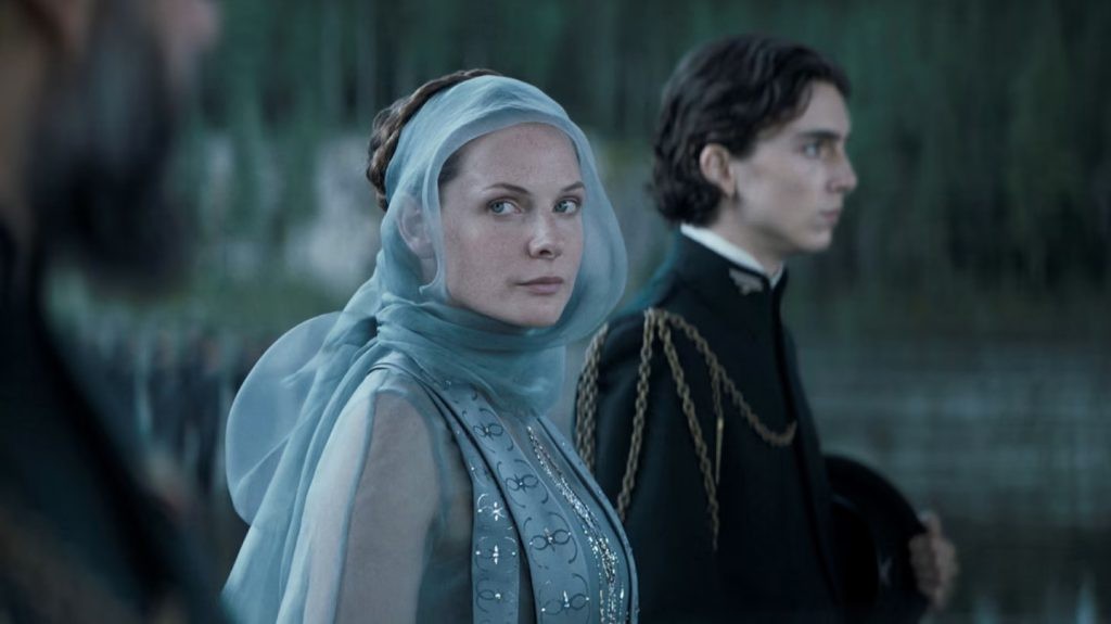 Rebecca Ferguson plays Timothée Chalamet's mother in Dune