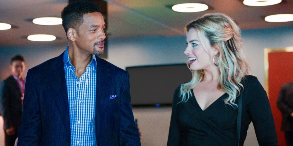 will smith and margot robbie in focus