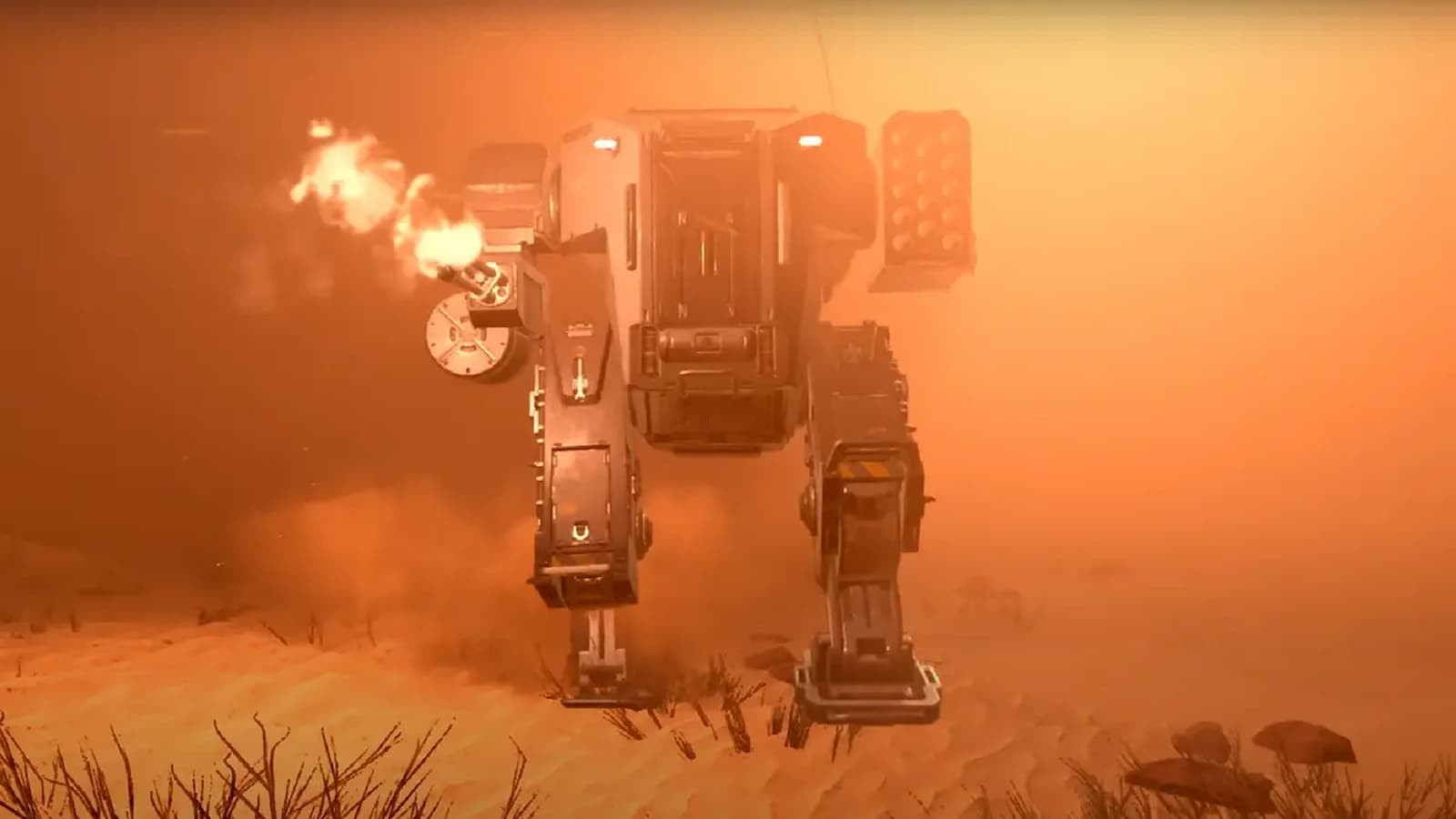 Mechs in Helldivers 2