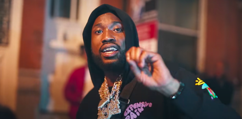 Meek Mill in a still from Intro (Hate on Me)