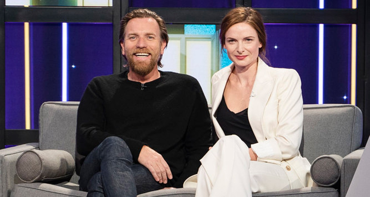 Ewan McGregor and Rebecca Ferguson on A Little Late With Lilly Singh