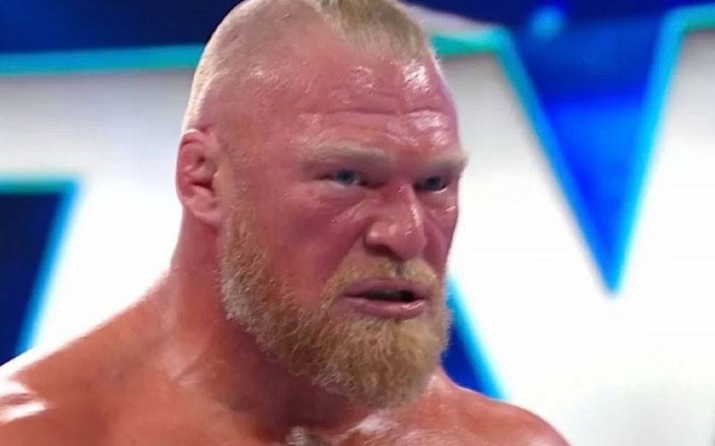 Brock Lesnar angry 
