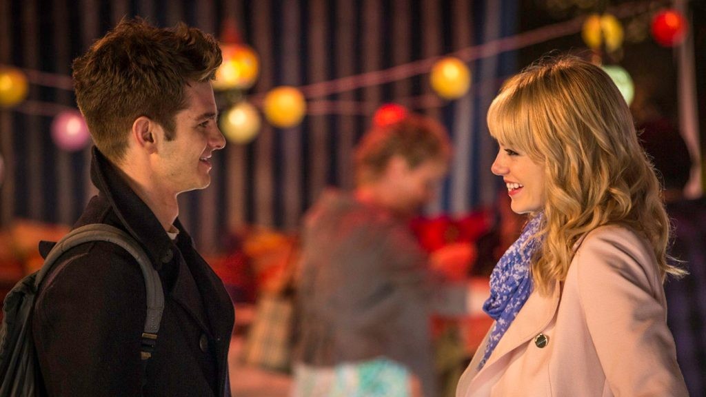 Andrew Garfield and Emma Stone in The Amazing Spider-Man 