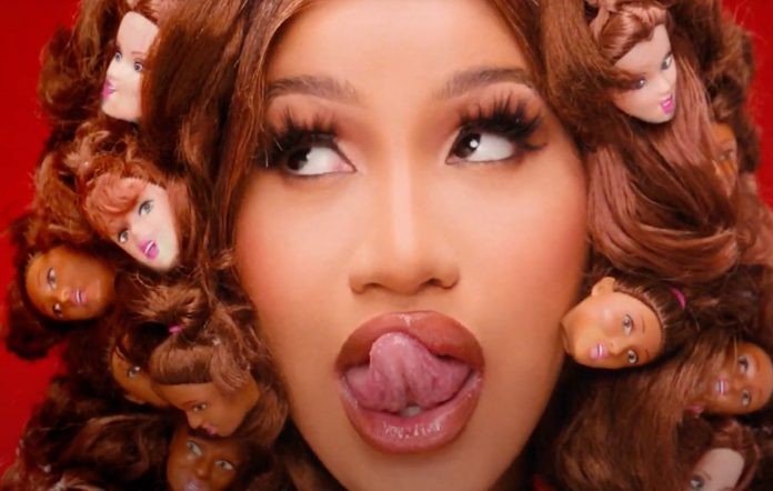 Cardi B in the 'Up' music video