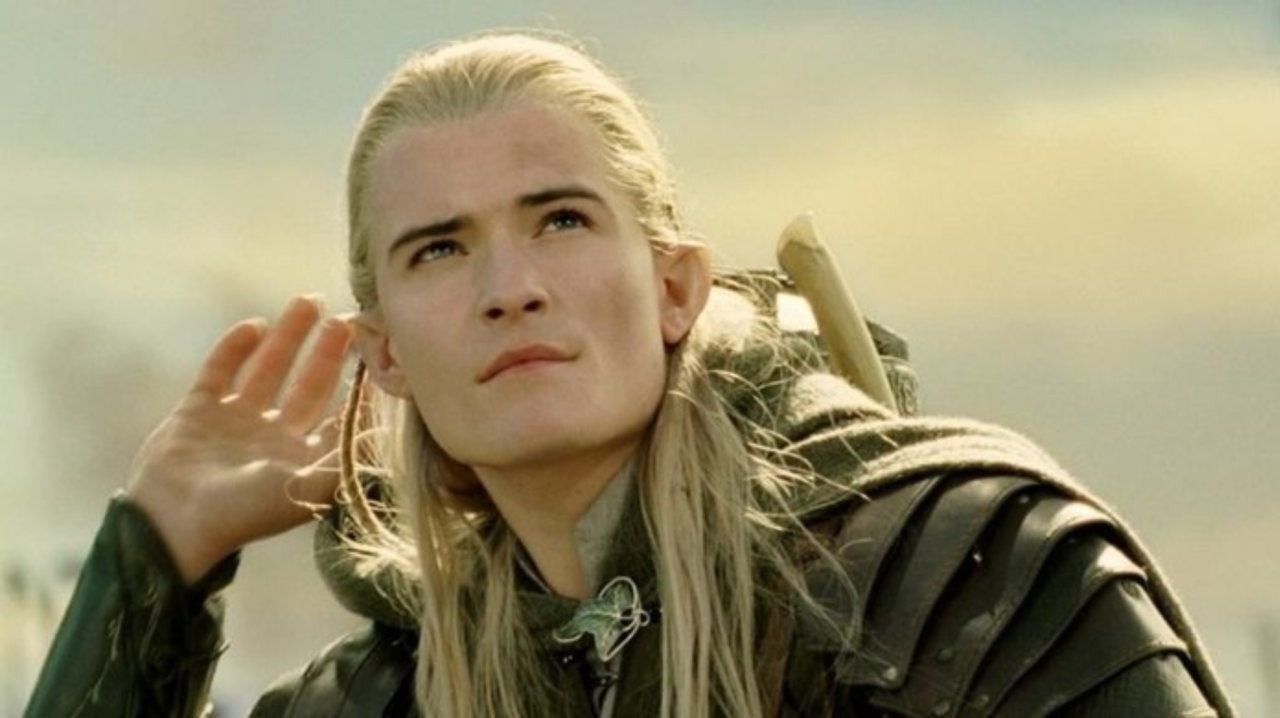 Orlando Bloom as Legolas in The Lord of the Rings trilogy