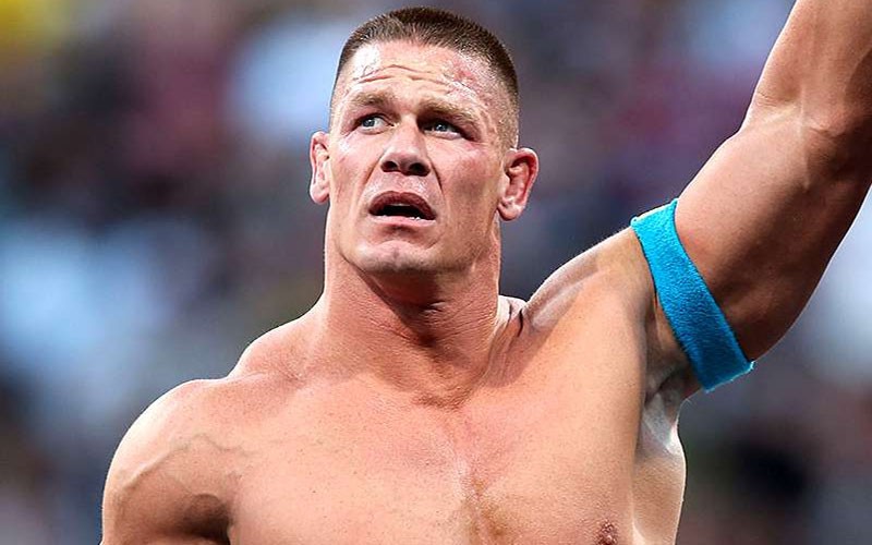 John Cena in action in WWE 