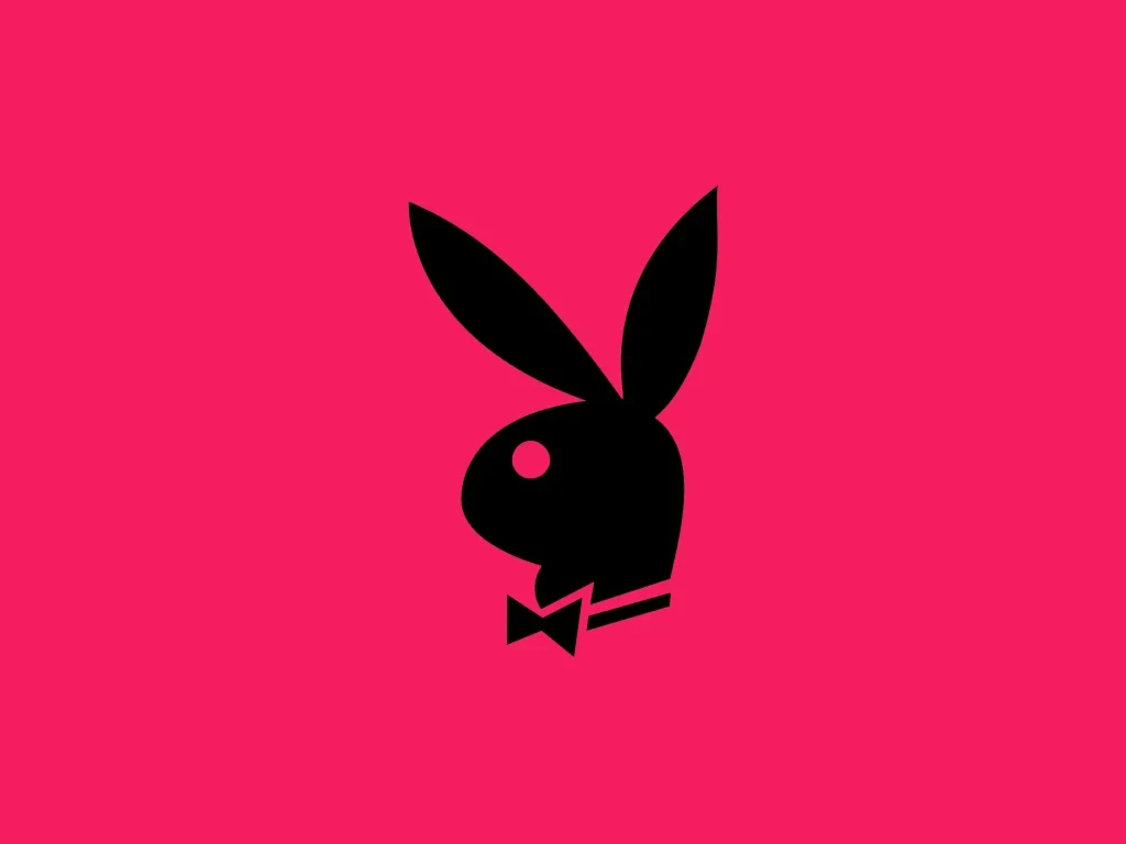 The iconic Playboy logo 