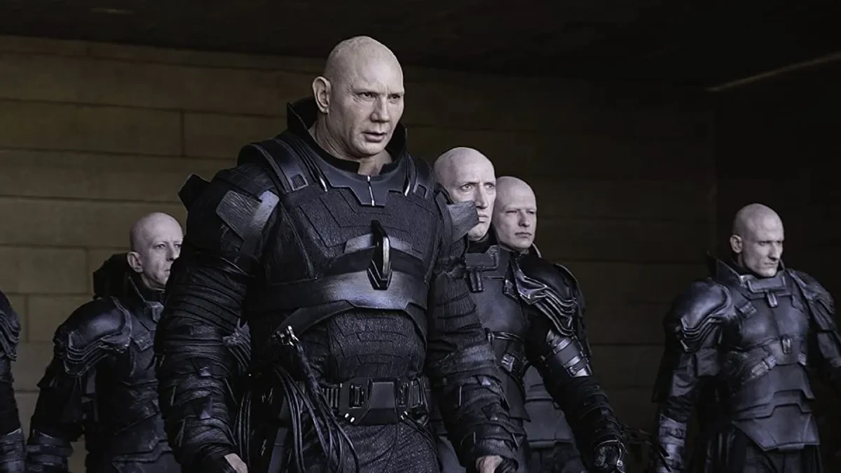 Dave Bautista as Rabban in the Dune franchise