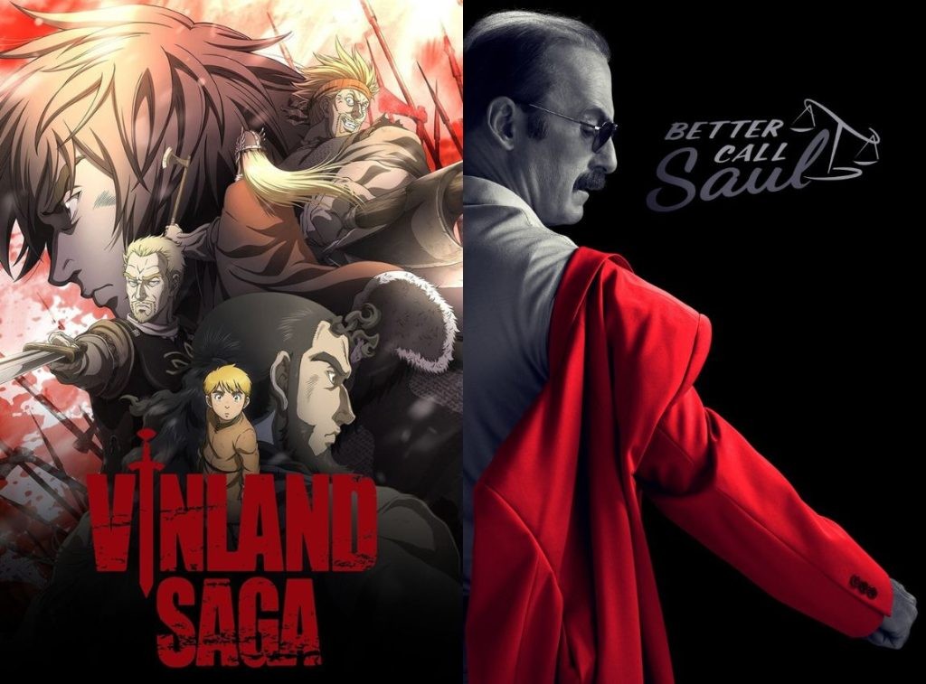 (L-R): Vinland Saga and Better Call Saul both have been snubbed one too many times