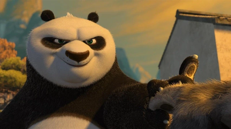 A still from Kung Fu Panda