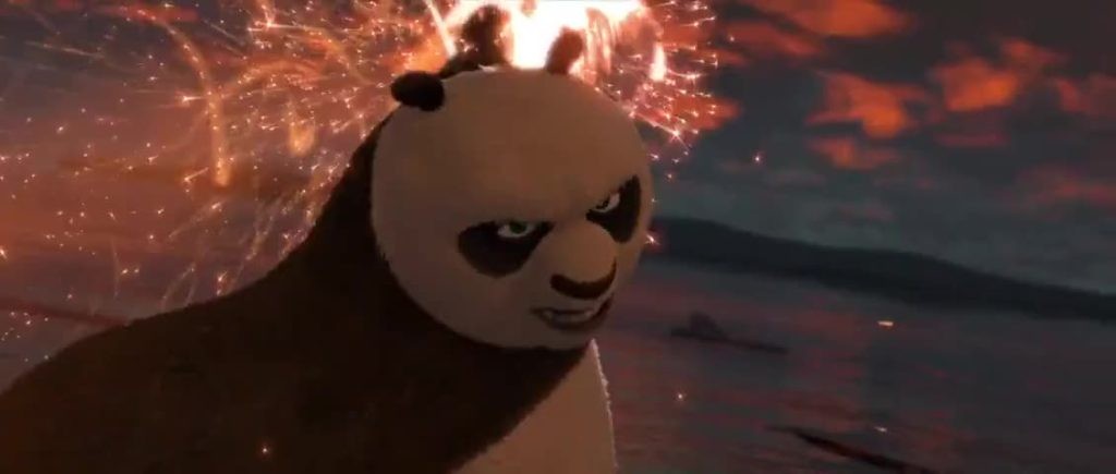 Jack Black voices Po in Kung Fu Panda 2 