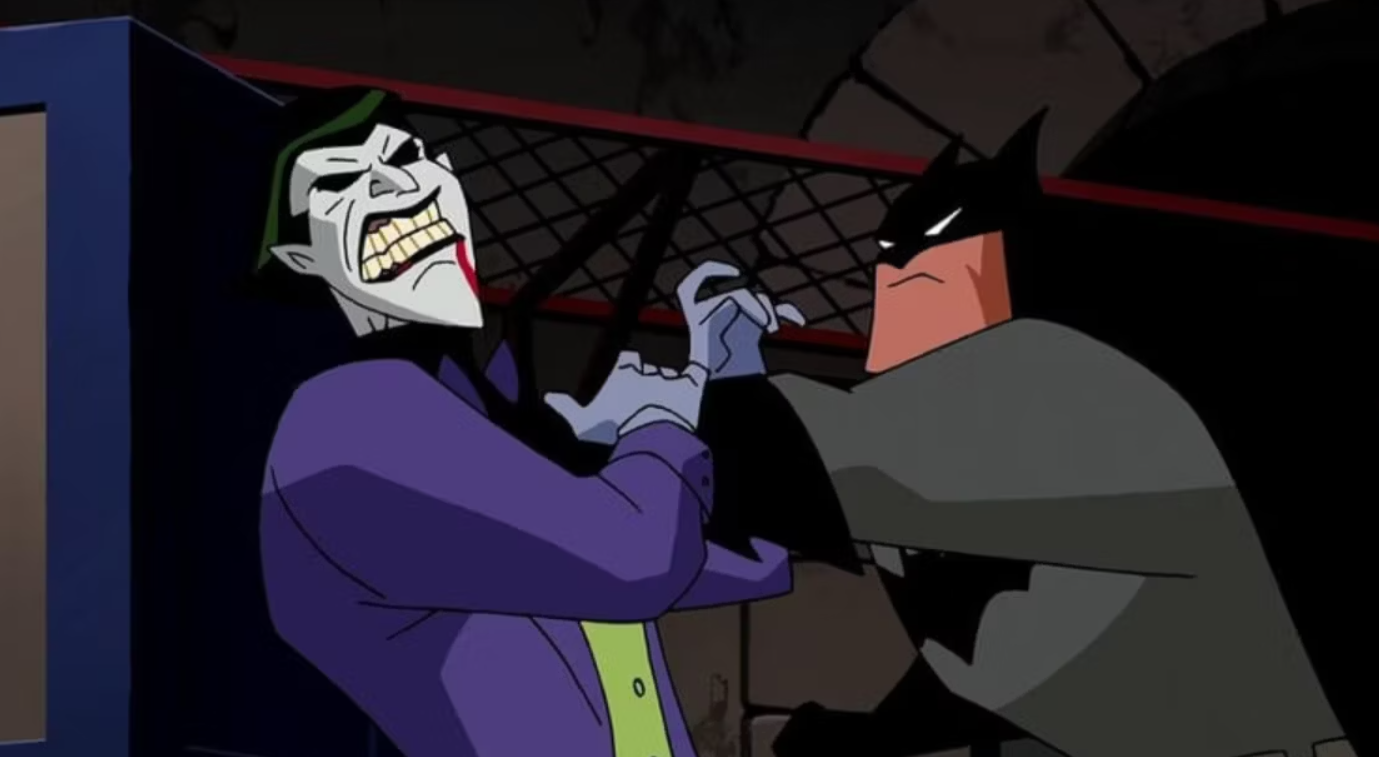 A still from Batman Beyond: Return of the Joker