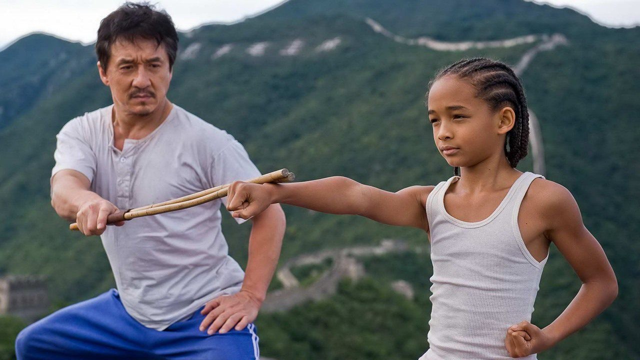 Jackie Chan and Jaden Smith 