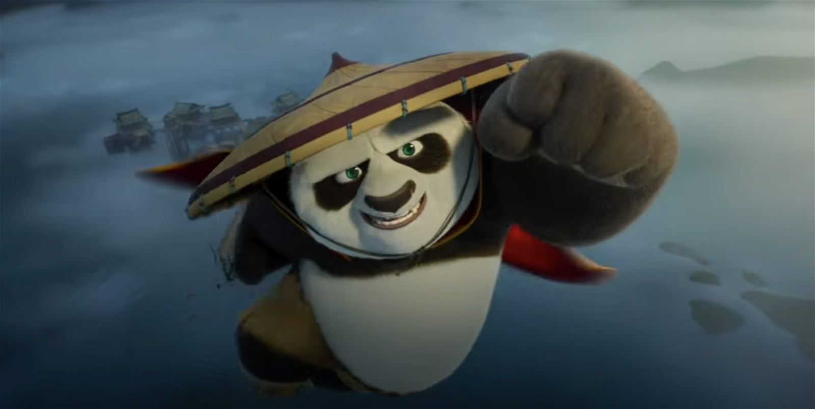 Jack Black voice the character of Po in Kung Fu Panda 4